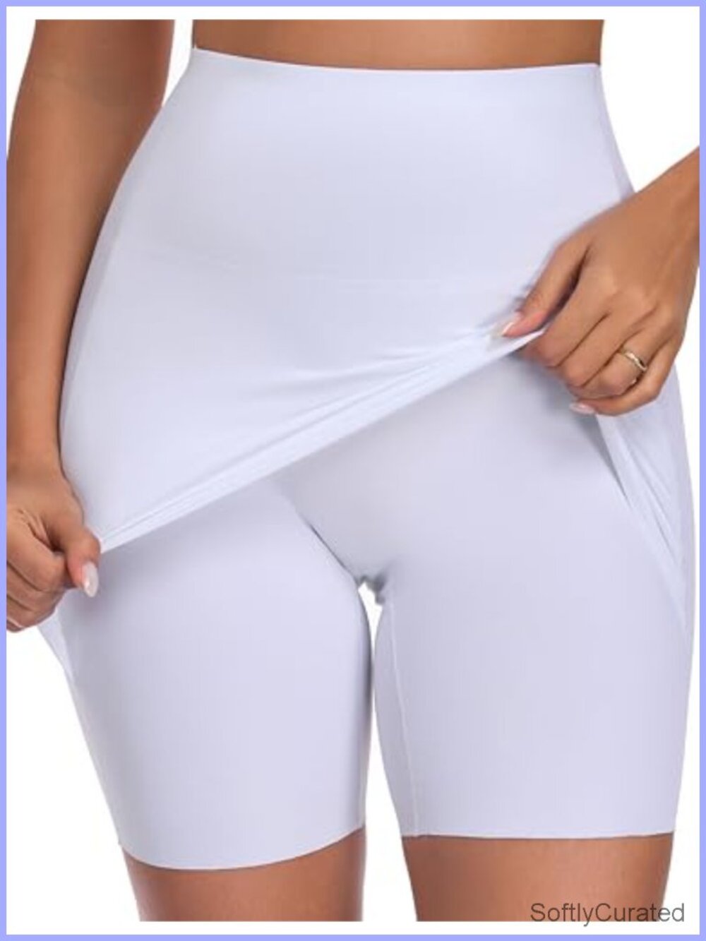High Waisted Slip Shorts Anti Chafing Boyshorts Panties Under Dress